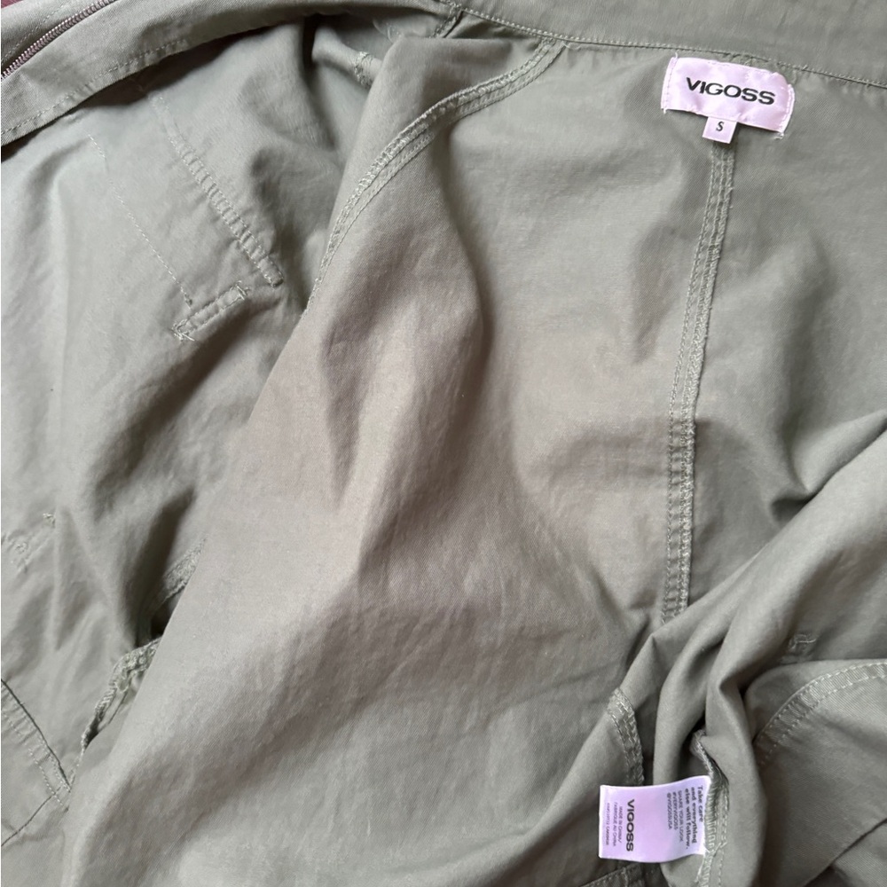 Vigoss Olive Utility Jacket - Picture 10 of 13